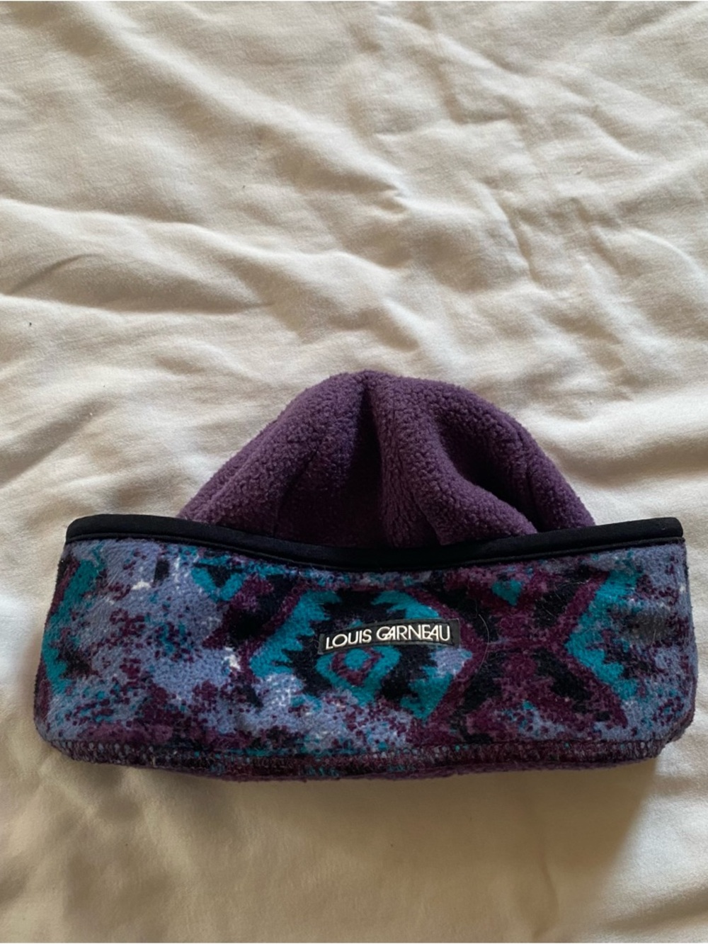 Louis Garneau Purple Fleece Hat